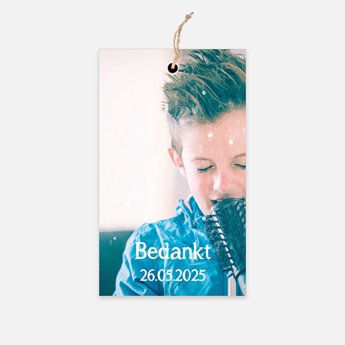  Lortye Speciale Momenten 033 Bedanklabel Alex